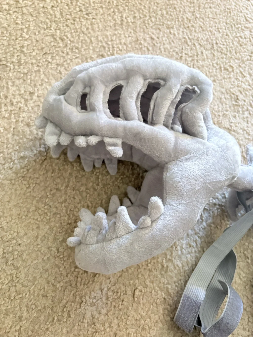 Dinosaur Skeleton Plush costume for Pet